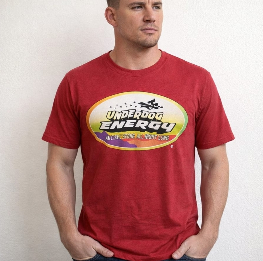 🍎 Nwt Underdog Energy Tee Land Walker Cotton & Poly Soft